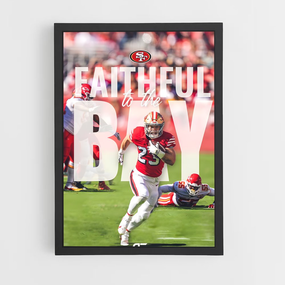 Poster Touchdown 49ers (vue 2)